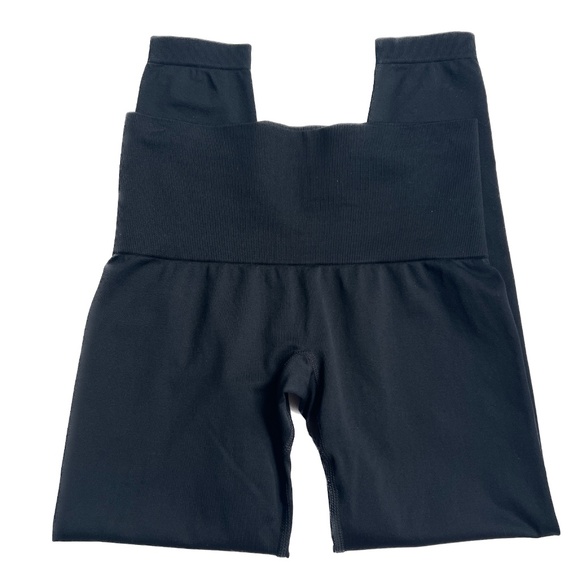 KNIX Good to Go Seamless Leggings Black Size M Wide Waistband Shaping - Picture 4 of 7